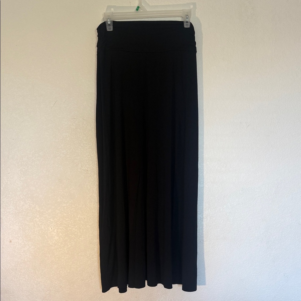 Merona Black Maxi Skirt with Flowing Silhouette